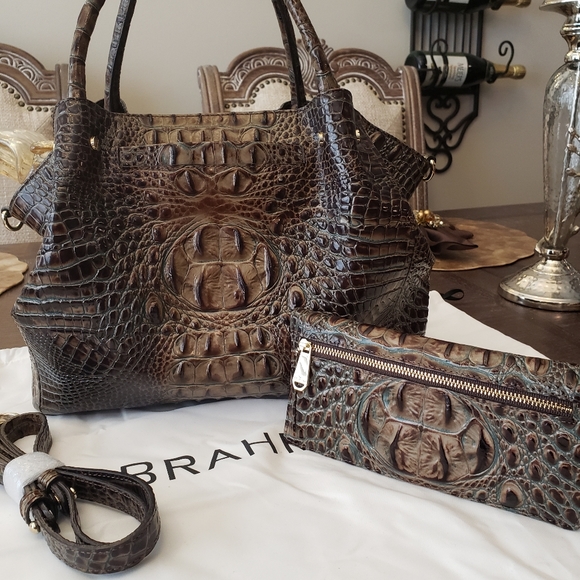 BRAHMIN Mallory Chicory & Ady Wallet - Picture 2 of 12